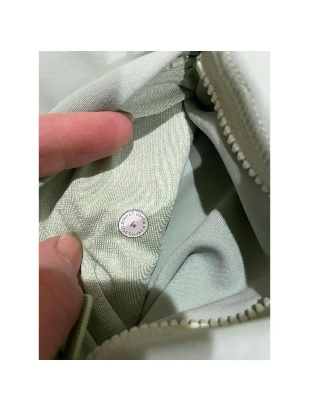 Lululemon Nulu Hooded Define Jacket Pastel Green Size 4 Full Zip - Picture 6 of 14